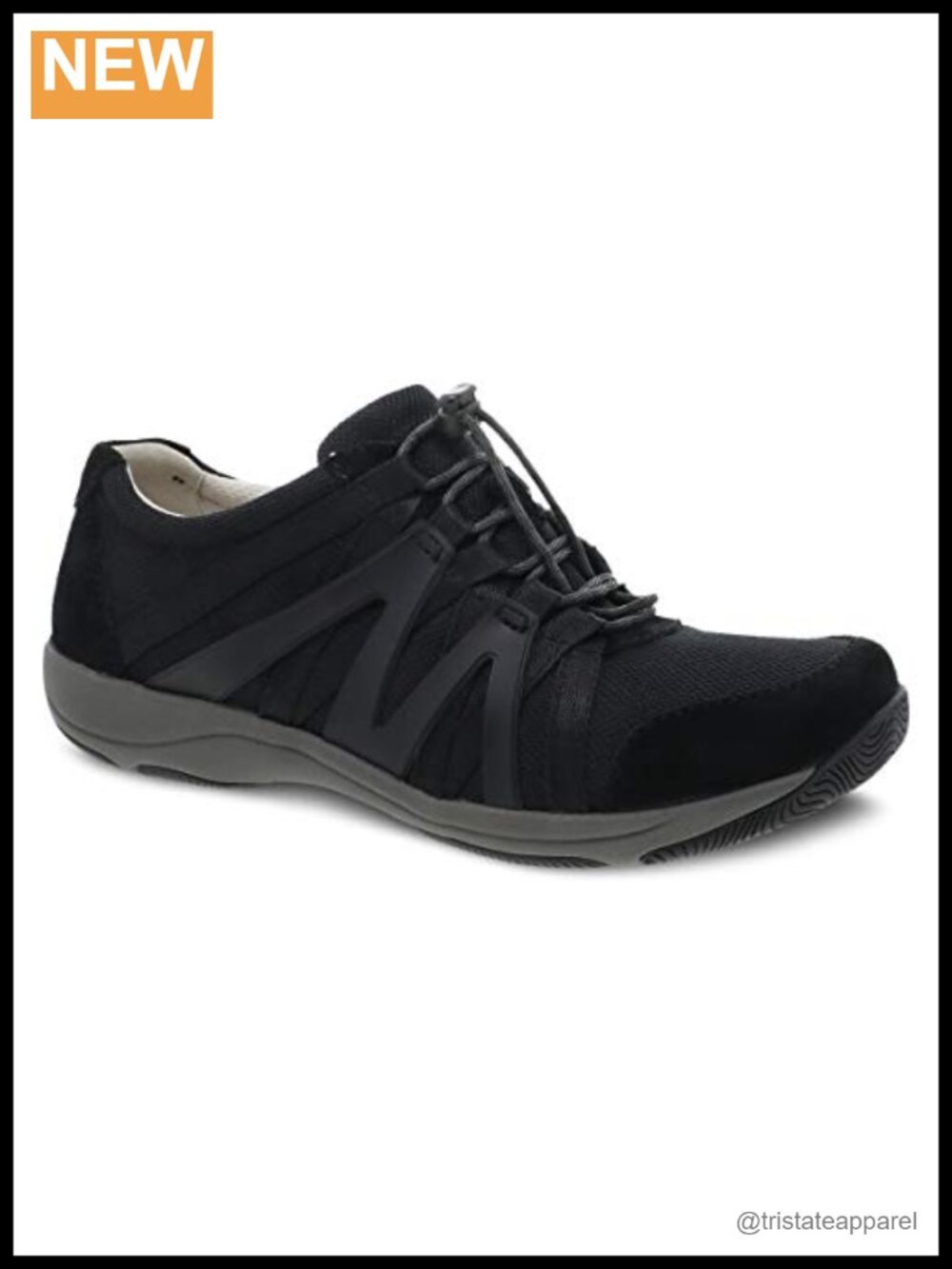Dansko Womens Sneaker with Removable Arch Support Footbed and Stain Resistant